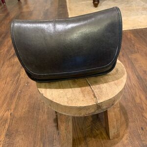 Vintage Coach Black Richie Leather Bag